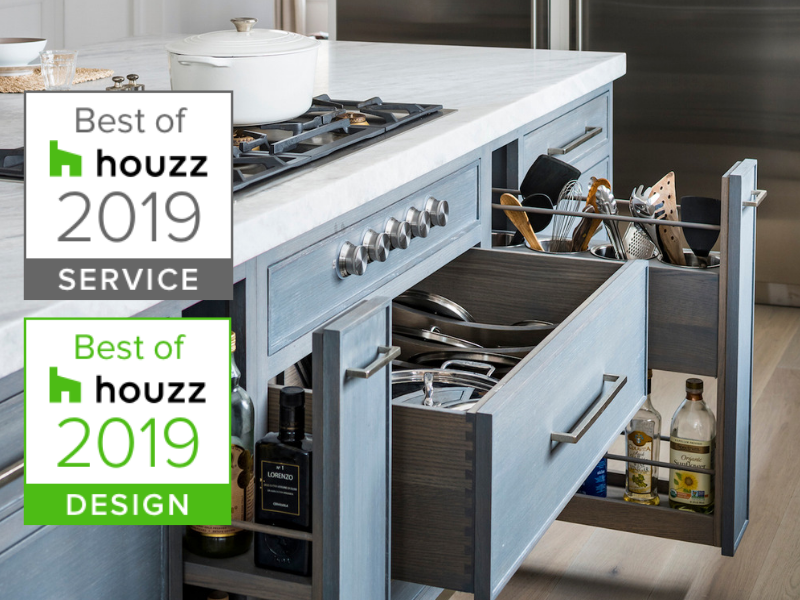 blue kitchen drawers houzz best of badges 2019