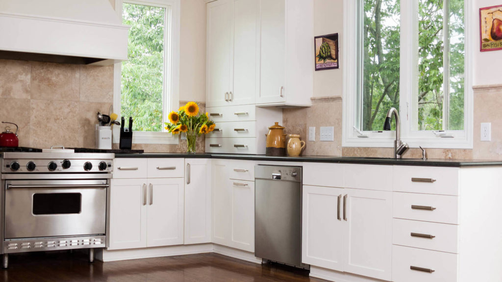 white kitchen