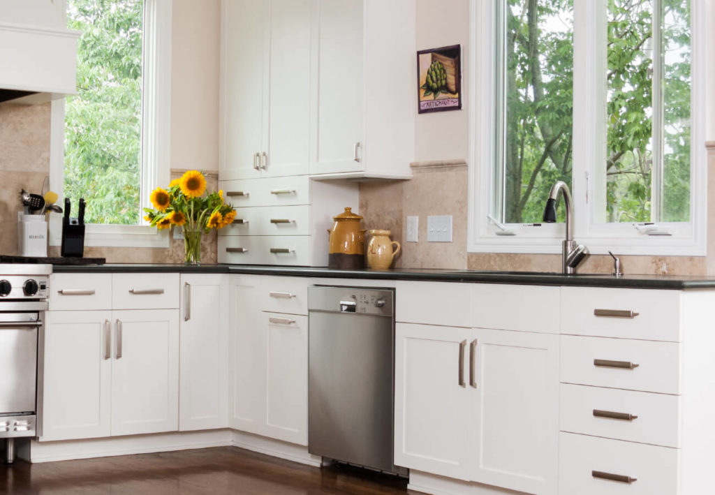 white kitchen
