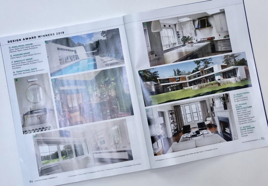 westchester home design awards article