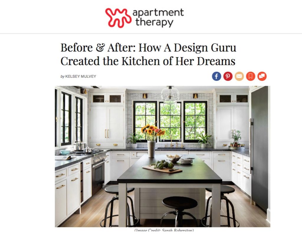 apartment therapy article on studio dearborn kitchen