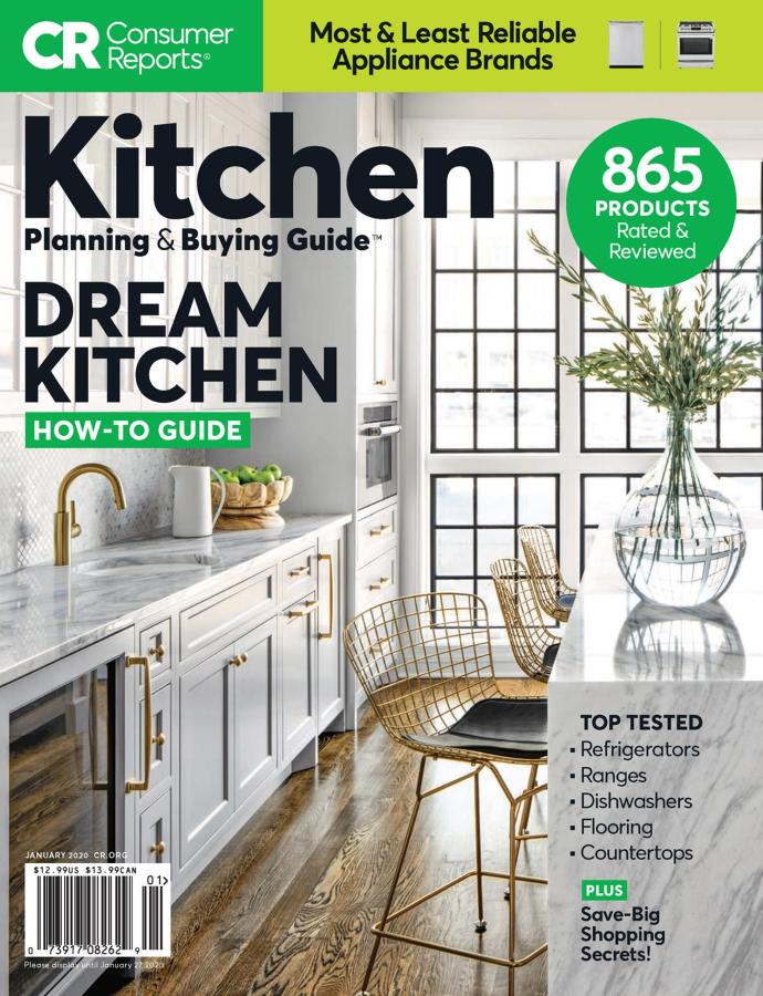consumer reports kitchen and planning and buying guide cover