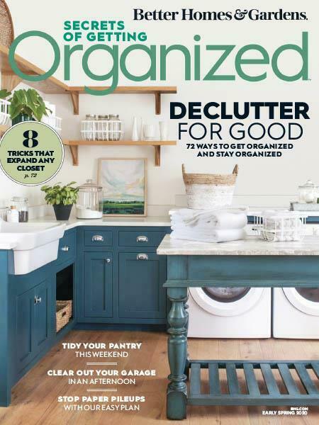 better homes and gardens secrets to getting organized cover