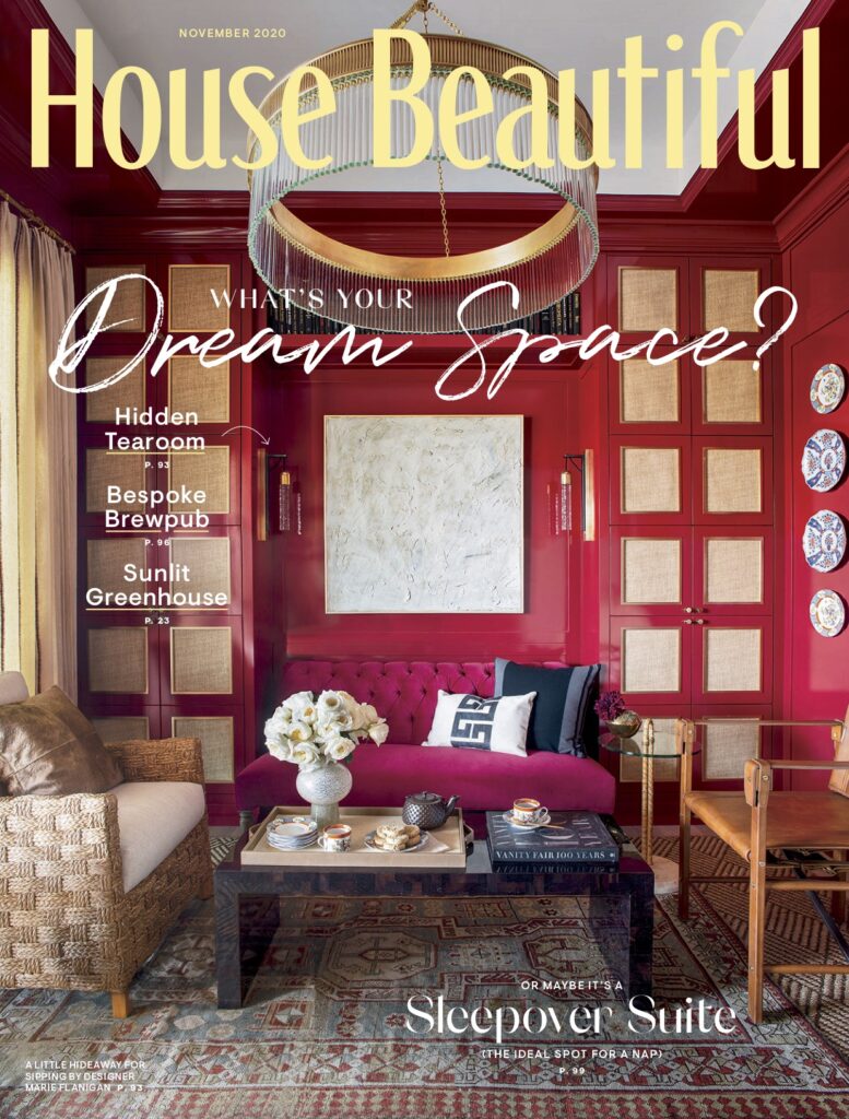 house beautiful cover fro november 2020