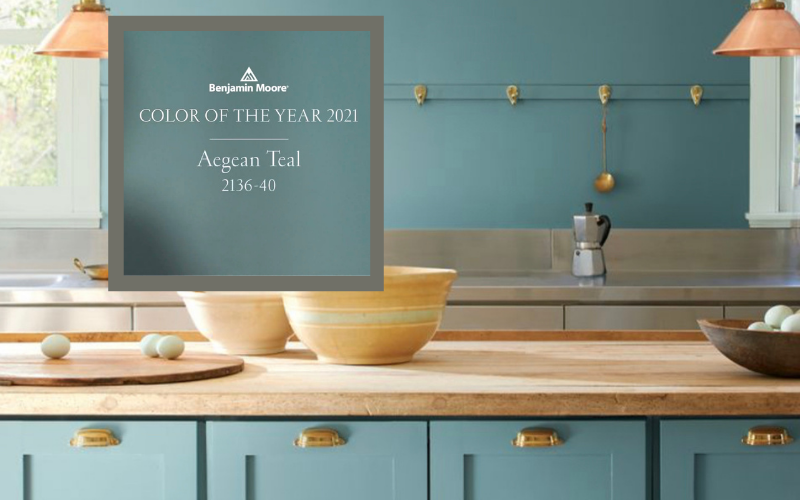 aegean teal color of the year