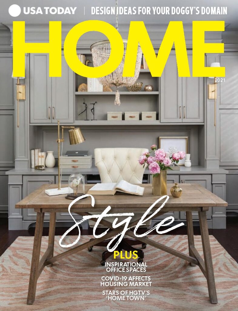 home magazine cover