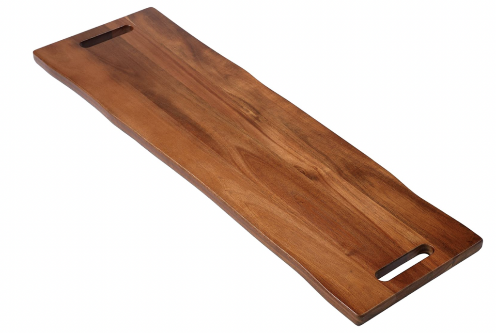 wood cutting and serving board