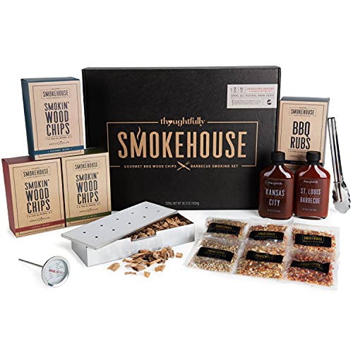 grilling kit with wood chips rubs and spices