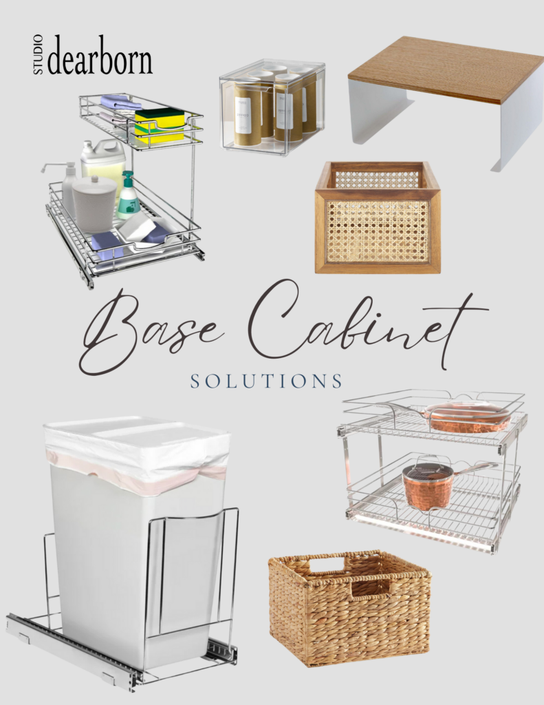 base cabinet accessories